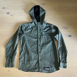 Red Dragon RDS Adult Men’s Hooded Shirt with Pocket